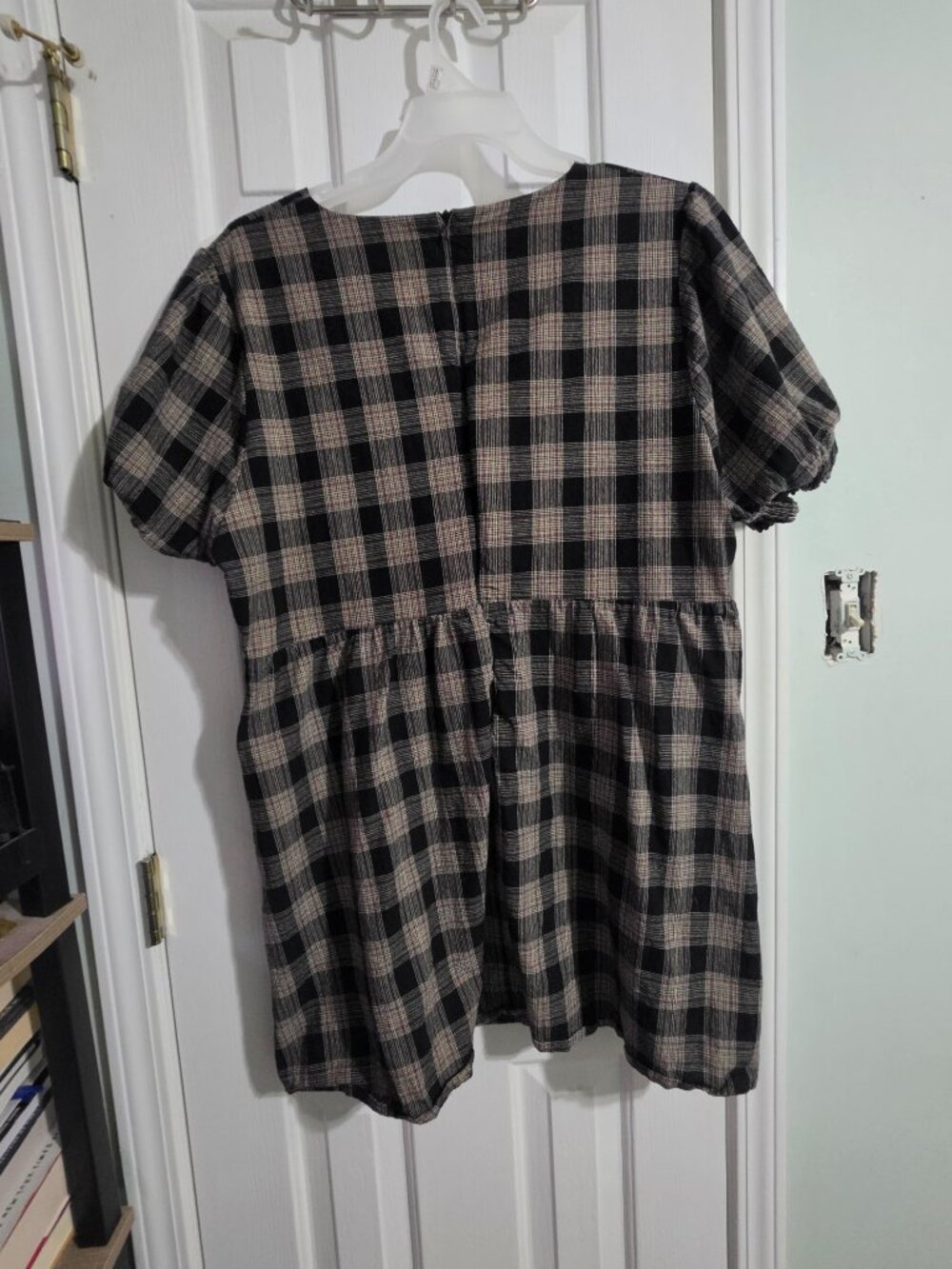 Disturbia Babydoll Plaid Dress - Picture 5 of 5